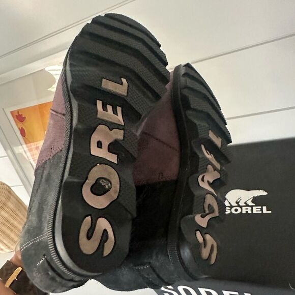 Purple Sorel Joan of Arctic Wedge Boots - Picture 7 of 10